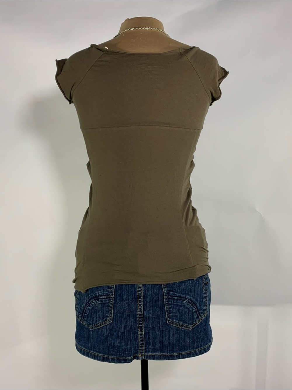 Guess Off Shoulder Floral Graphic Top Y2K Large - Picture 6 of 14